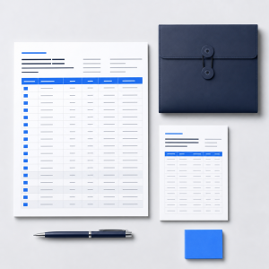Expense & Mileage Tracker template preview